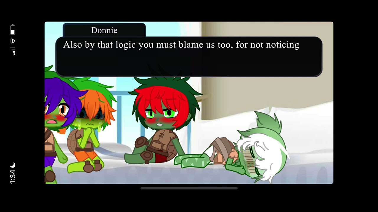 Sick Days part 2 (2012 TMNT AU)