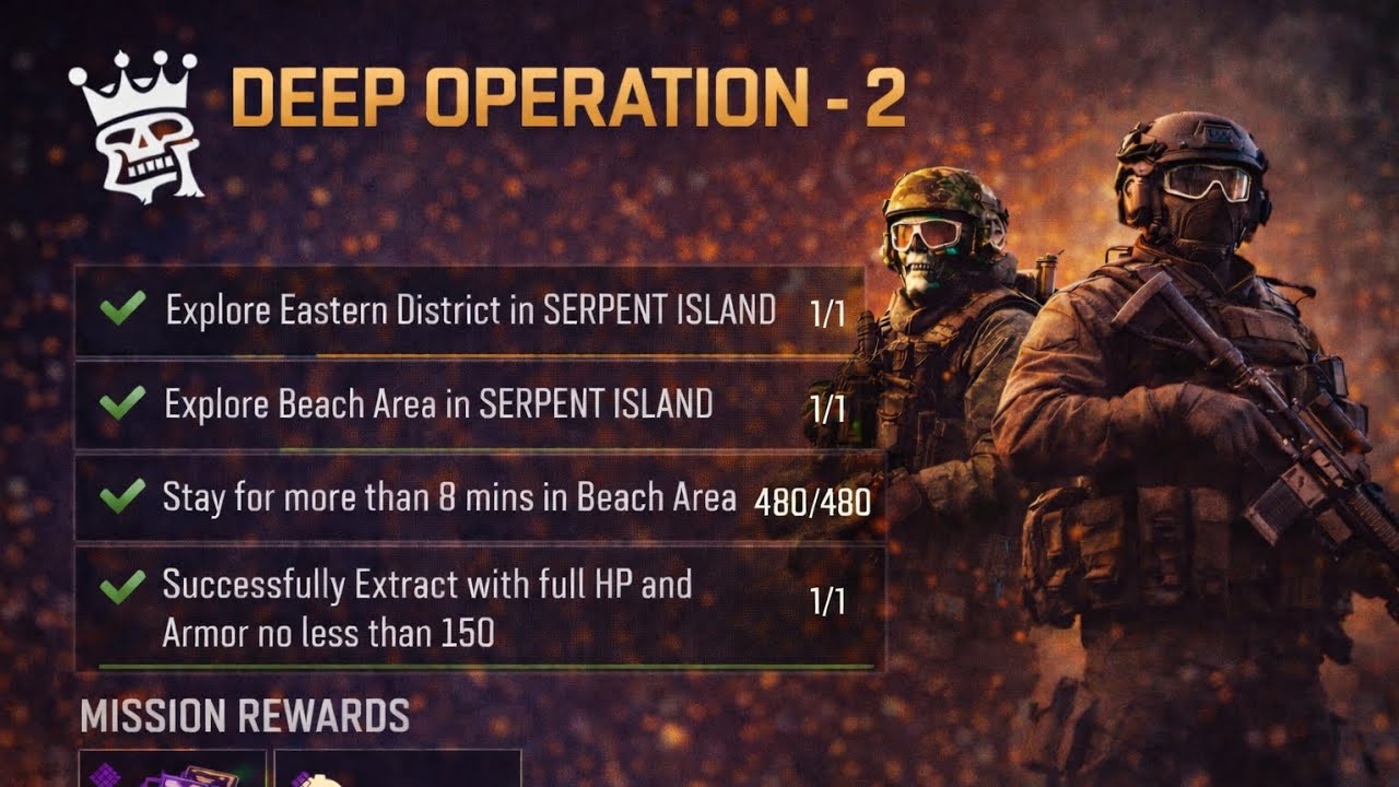 Deep Operation &ndash; 2 | COD Mobile DMZ
