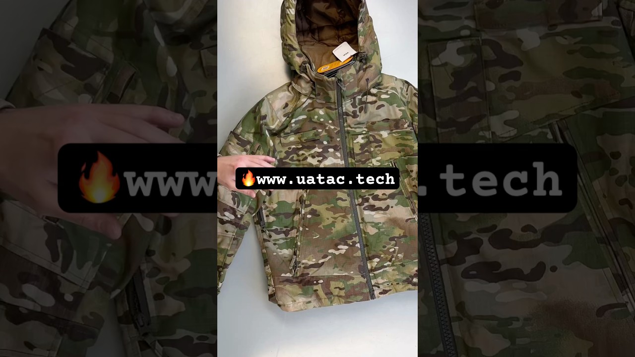 Тактична зимова куртка UATAC Multicam Ripstop Climashield Apex
