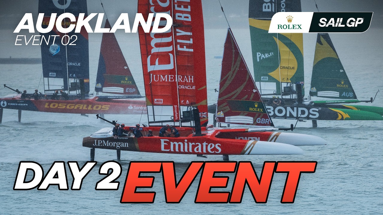 2026 ITM New Zealand Sail Grand Prix | Auckland | Day 2