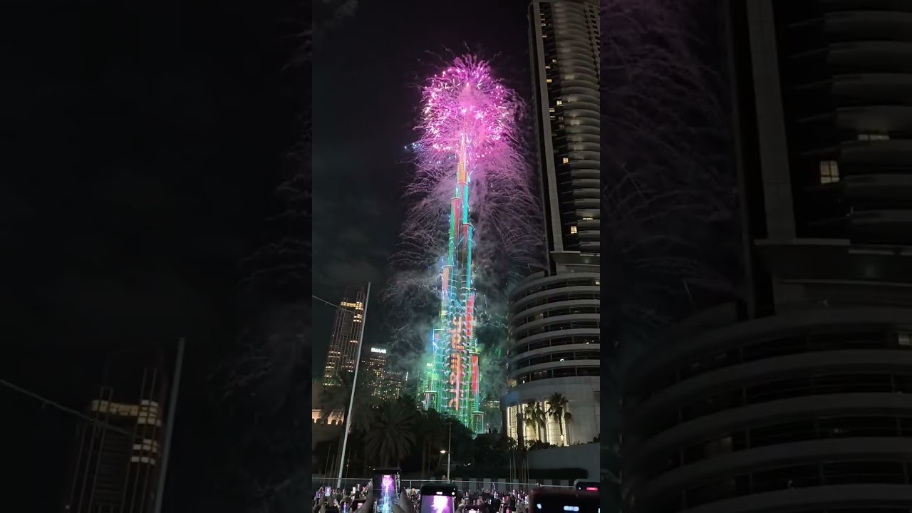 2026 happy new year in Dubai Burch khalif /@subu-s9x...🎊