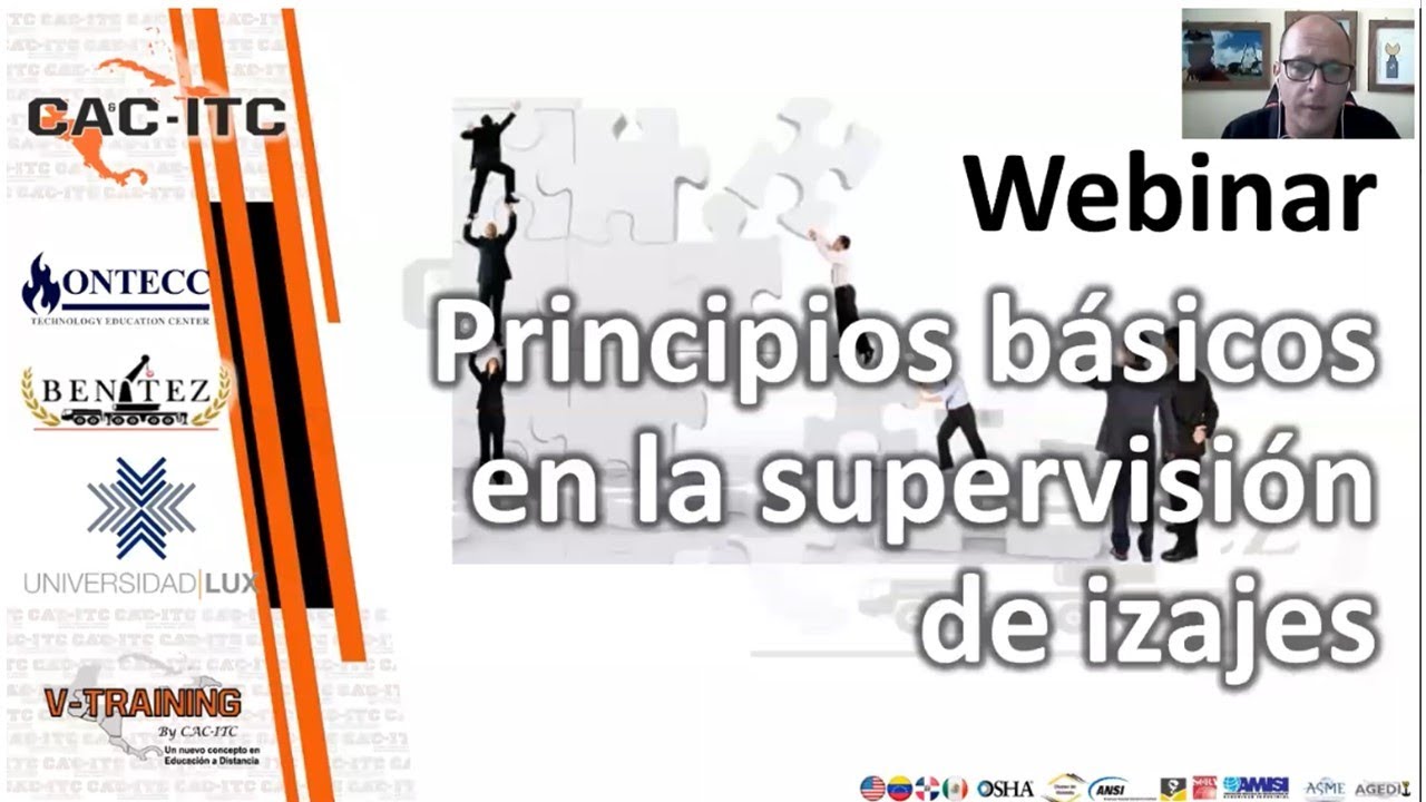 Principios B&aacute;sicos en la Supervisi&oacute;n de Izajes