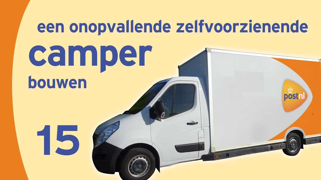 Onopvallende zelfbouw camper - deel 15