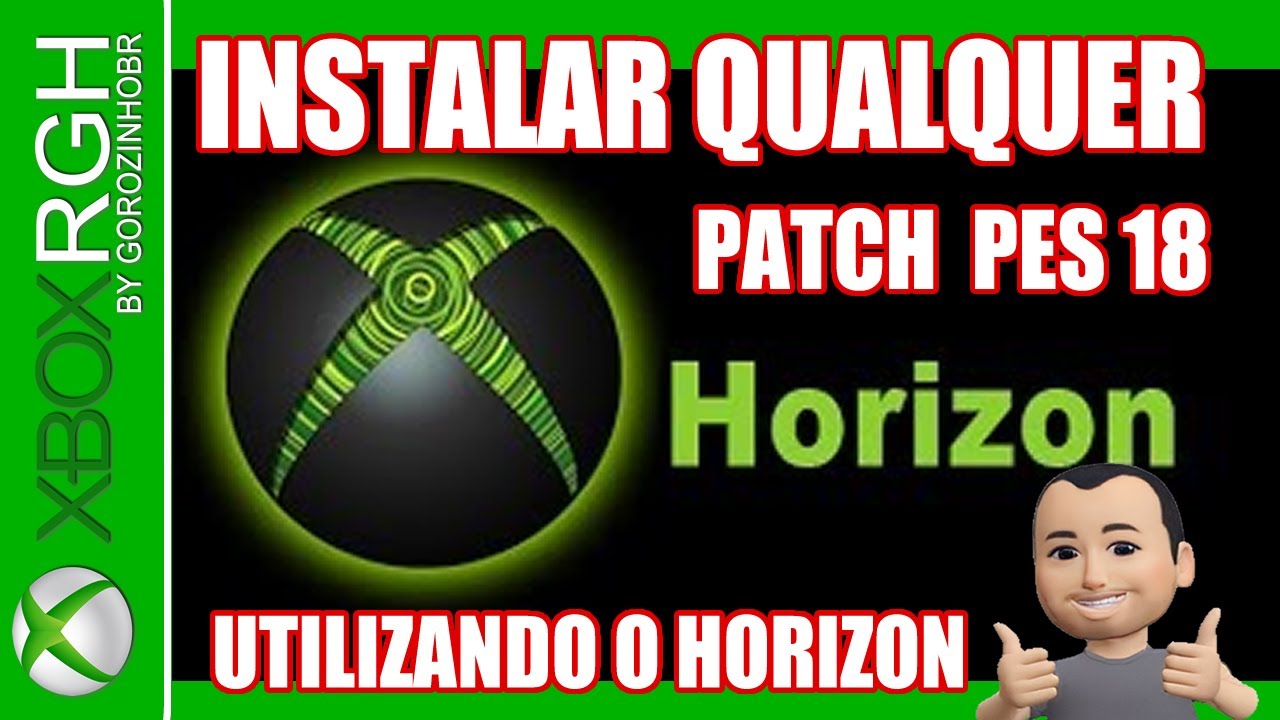 QUALQUER PATCH NO XBOX 360 COM HORIZON  FÁCIL#xbox360rgh