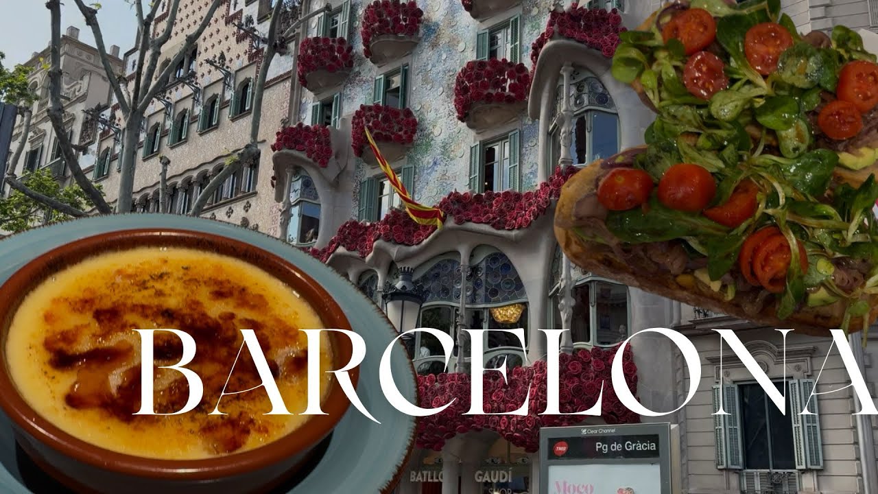 VLOG | BARCELONA • restaurantes, receitas, e mais...