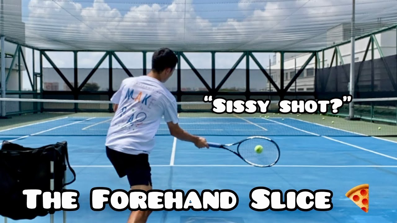 Tennis Forehand Lesson: The Forehand Slice