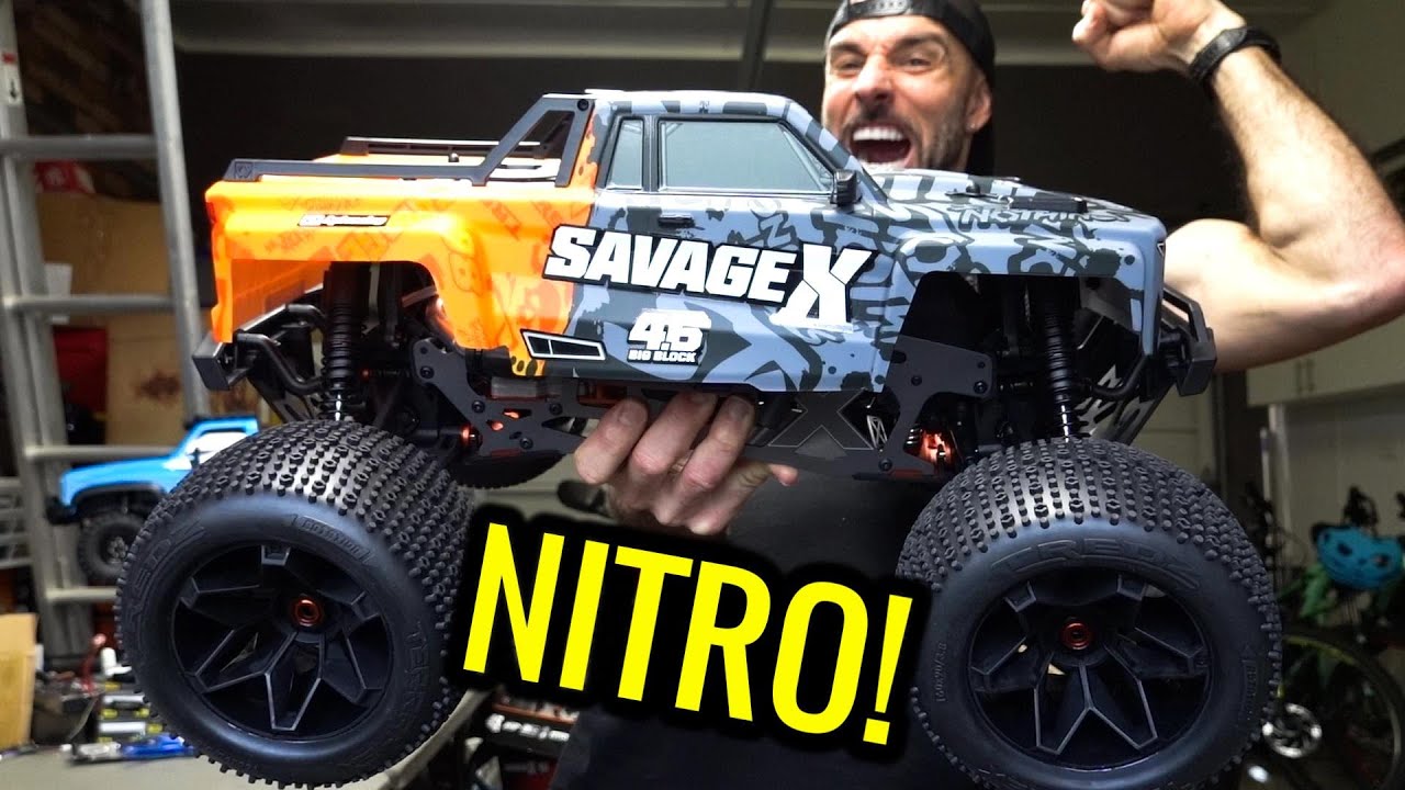 НОВЫЙ 2021 HPI SAVAGE X 4.6 GT-6 1/8 ЗВЕРЬ!