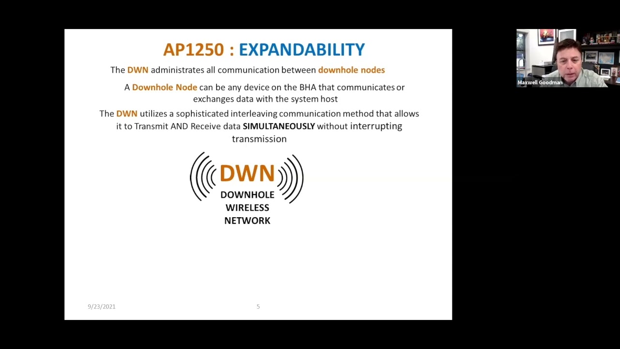 Downhole Wireless Network (DWN)