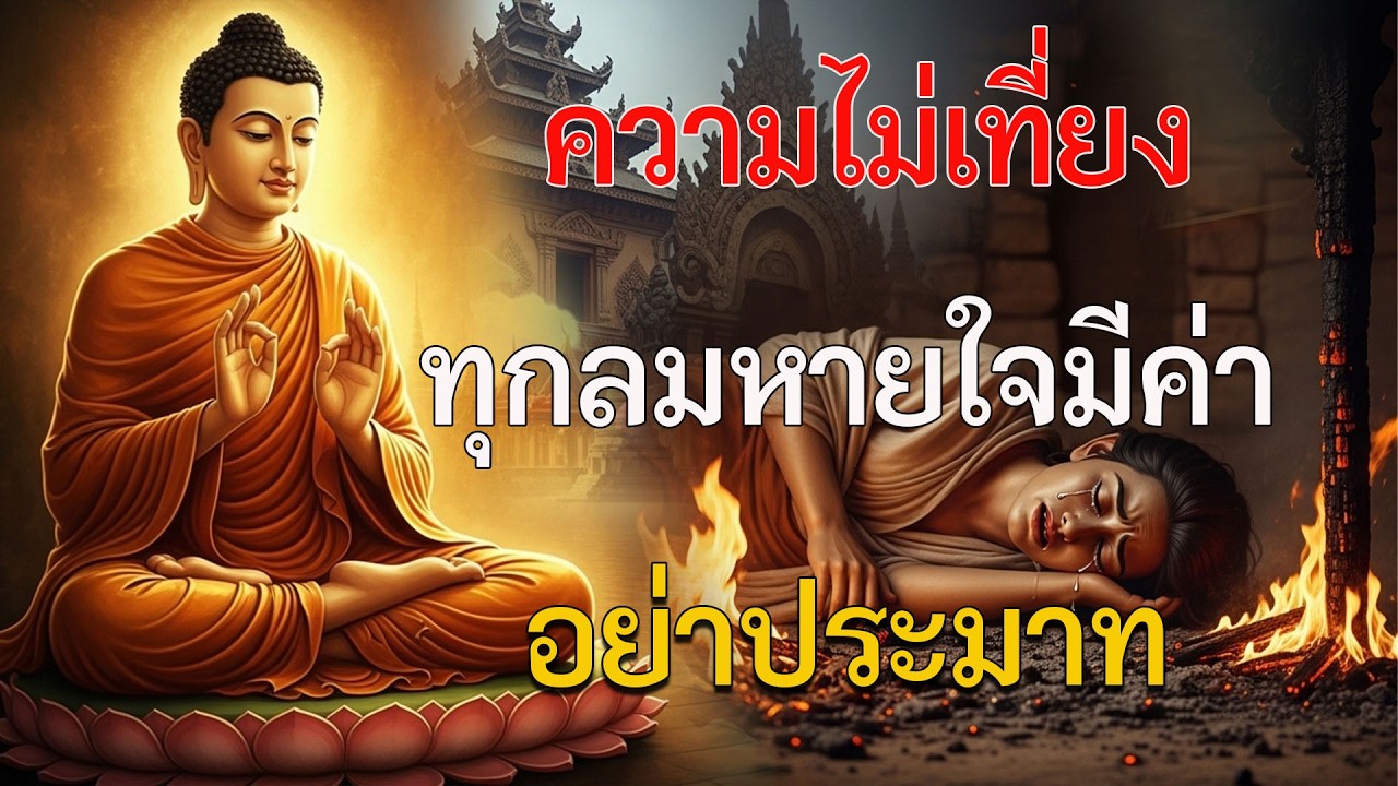 ความไม่เที่ยงสอนชีวิต…ทุกลมหายใจมีค่า