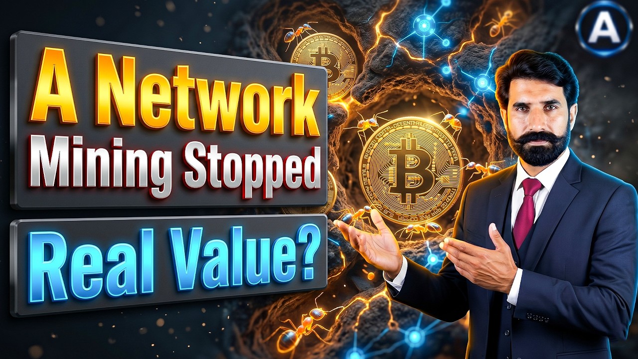 A Network Mining Stopped | ANET Real Value? A Network Price? Ants Network Price? Albarizon TV