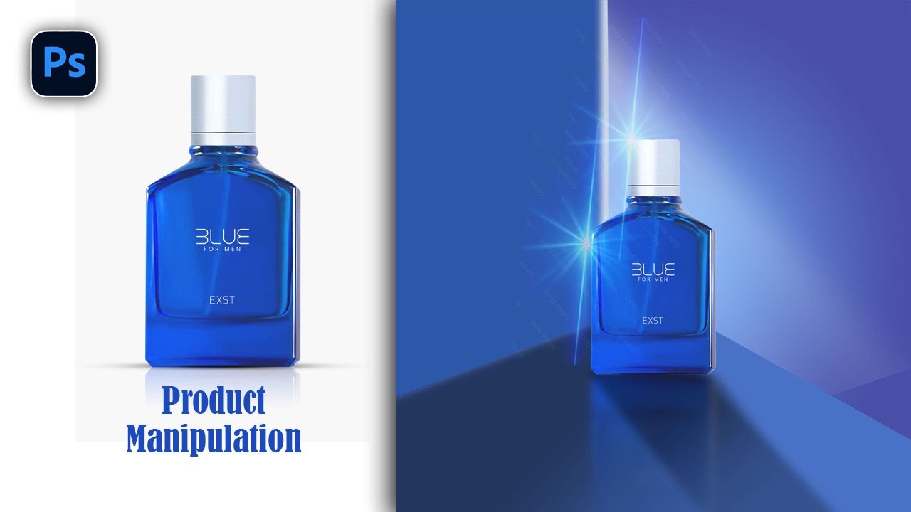 Perfume Product Manipulation in Photoshop | Perfume advertising