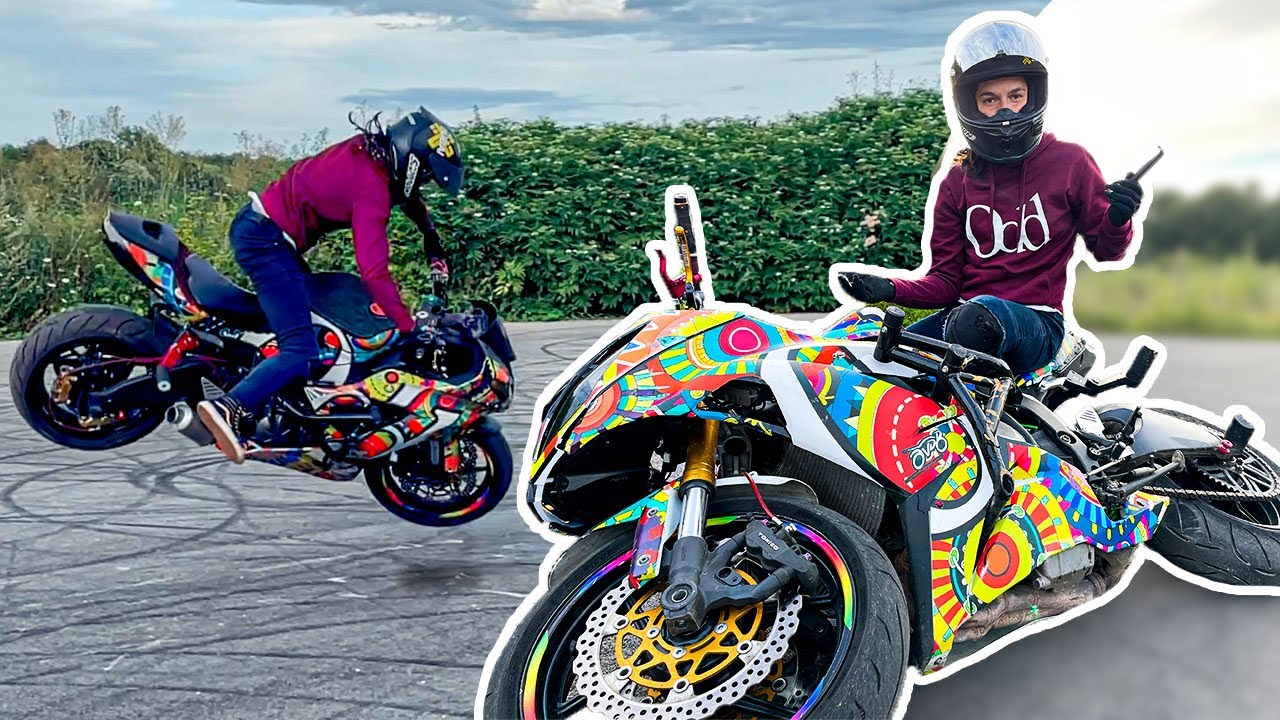 J'EXPLOSE MA MOTO...