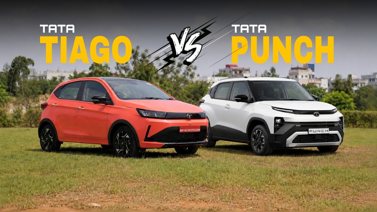 Tata Tiago vs Tata Punch 2026 | Which Tata Car Should You Buy? Full Comparison 🔥