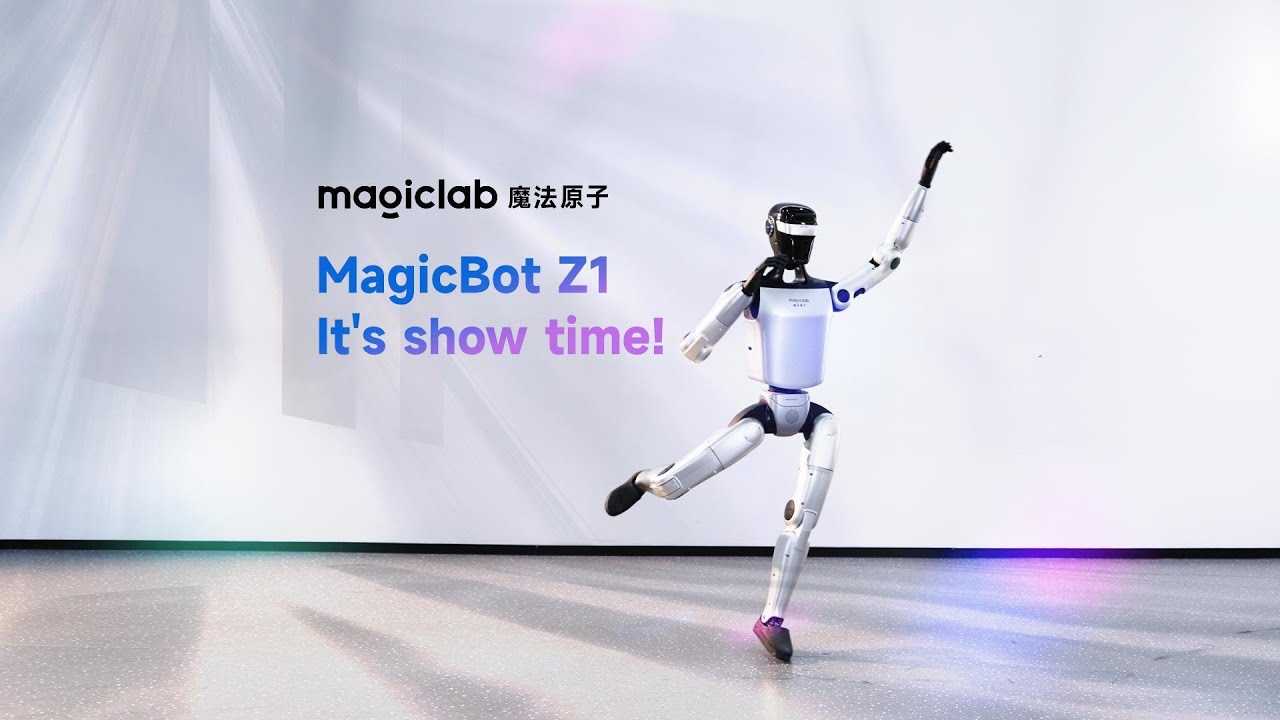 MagicBot Z1 shows how to take the stage with its moves.
