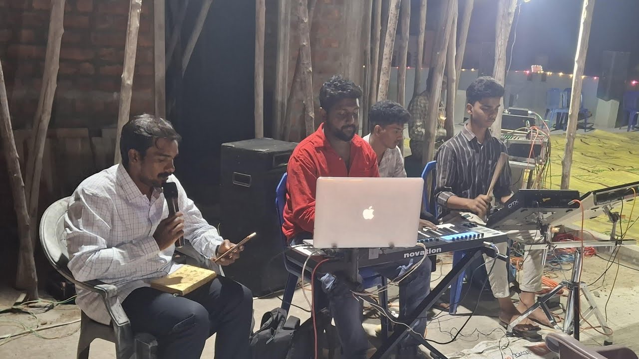 చావపాడు లో గృహప్రవేశం కూడిక(ఆరాధన) పాట సుమధుర స్వరముల గనాలతో