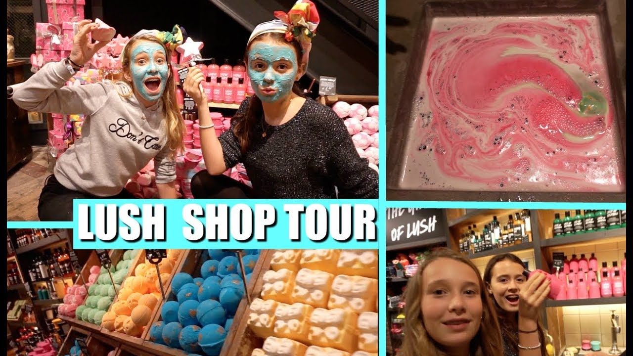 NIEUWE LUSH PRODUCTEN TESTEN (oa bath bombs en jelly bombs) | LUSH SHOP TOUR AMSTERDAM!