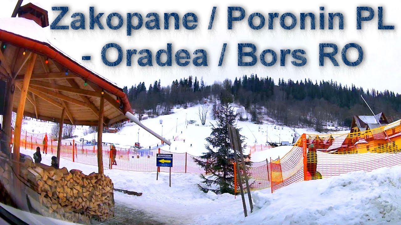 Zakopane (Poronin) PL - Oradea (Bors) RO, dashcam full roadtrip drive with me 06.01.2026