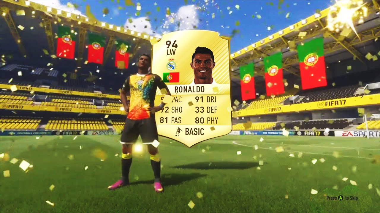 THE BLACK RONALDO !!! (FIFA 17)