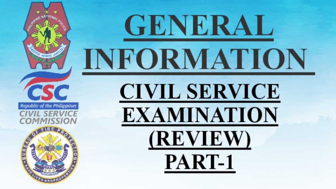 CIVIL SERVICE EXAMINATION - 