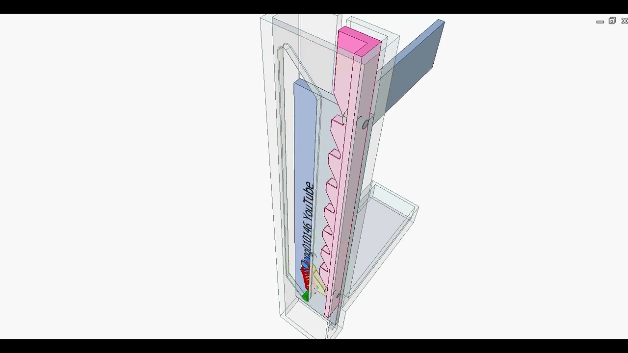 Linear ratchet mechanism 3
