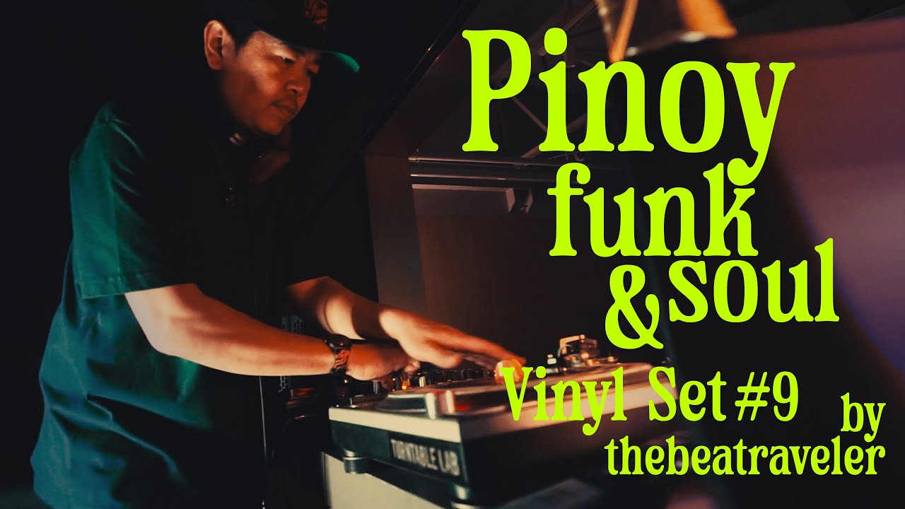 Pinoy Funk & Soul on vinyl featuring thebeatraveler