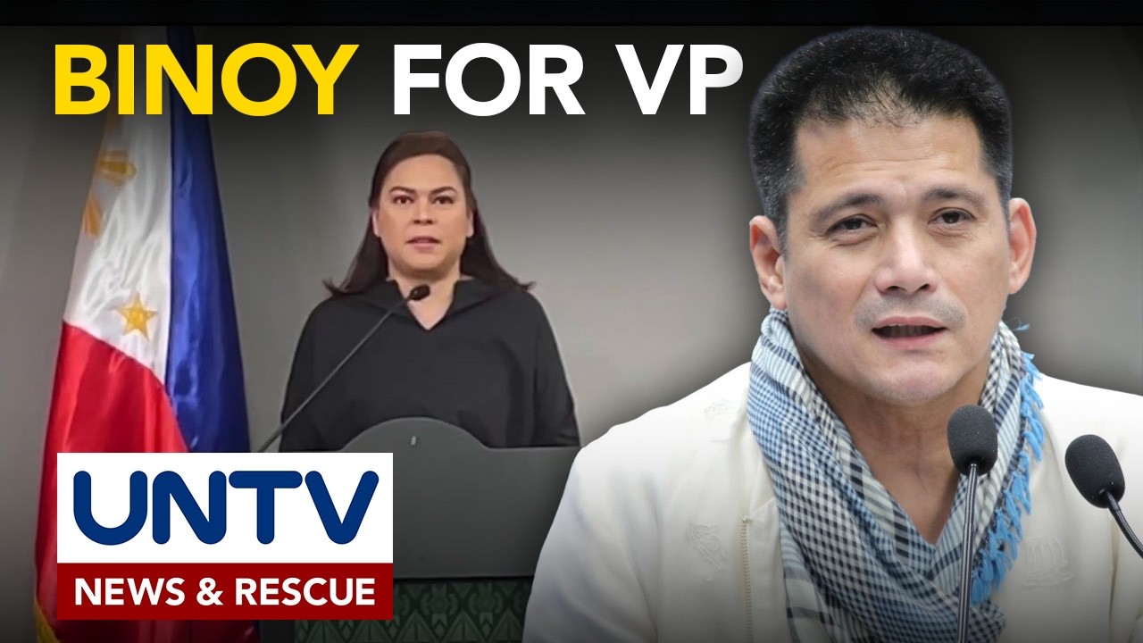Sen. Robinhood Padilla, handang maging running mate ni Vice President Sara Duterte sa 2028 elections