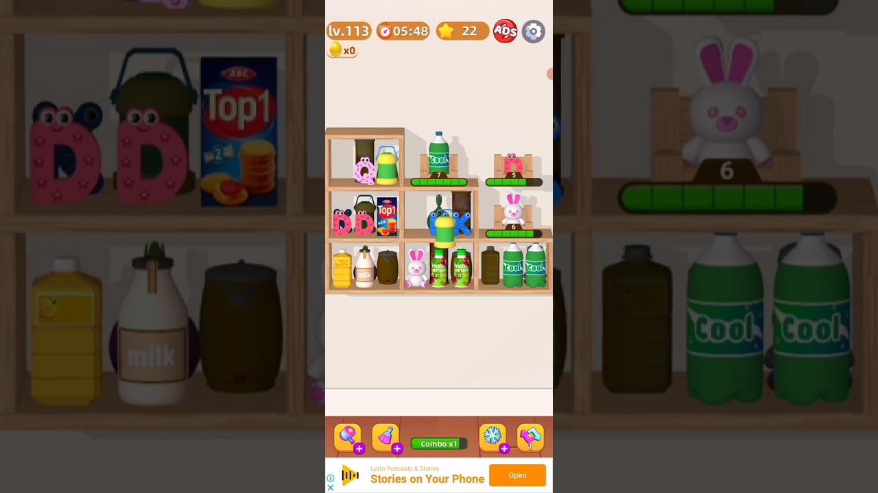 GOODS SORT - SORTING GAMES LEVEL 113