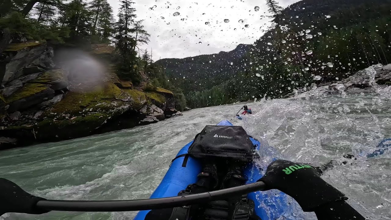 Elaho/Squamish River - Packrafting BC - 100cms - Class III+