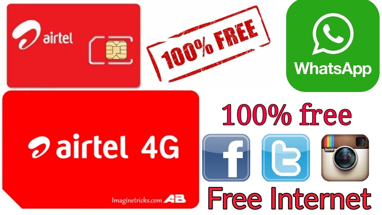 UNlimited Airtel FREE Internet 2017 for LIFETIME with PROOF !