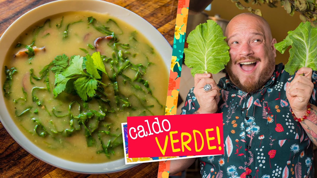 Caldo Verde com Batatas e Couve - Sopa para o frio / Égua Doido