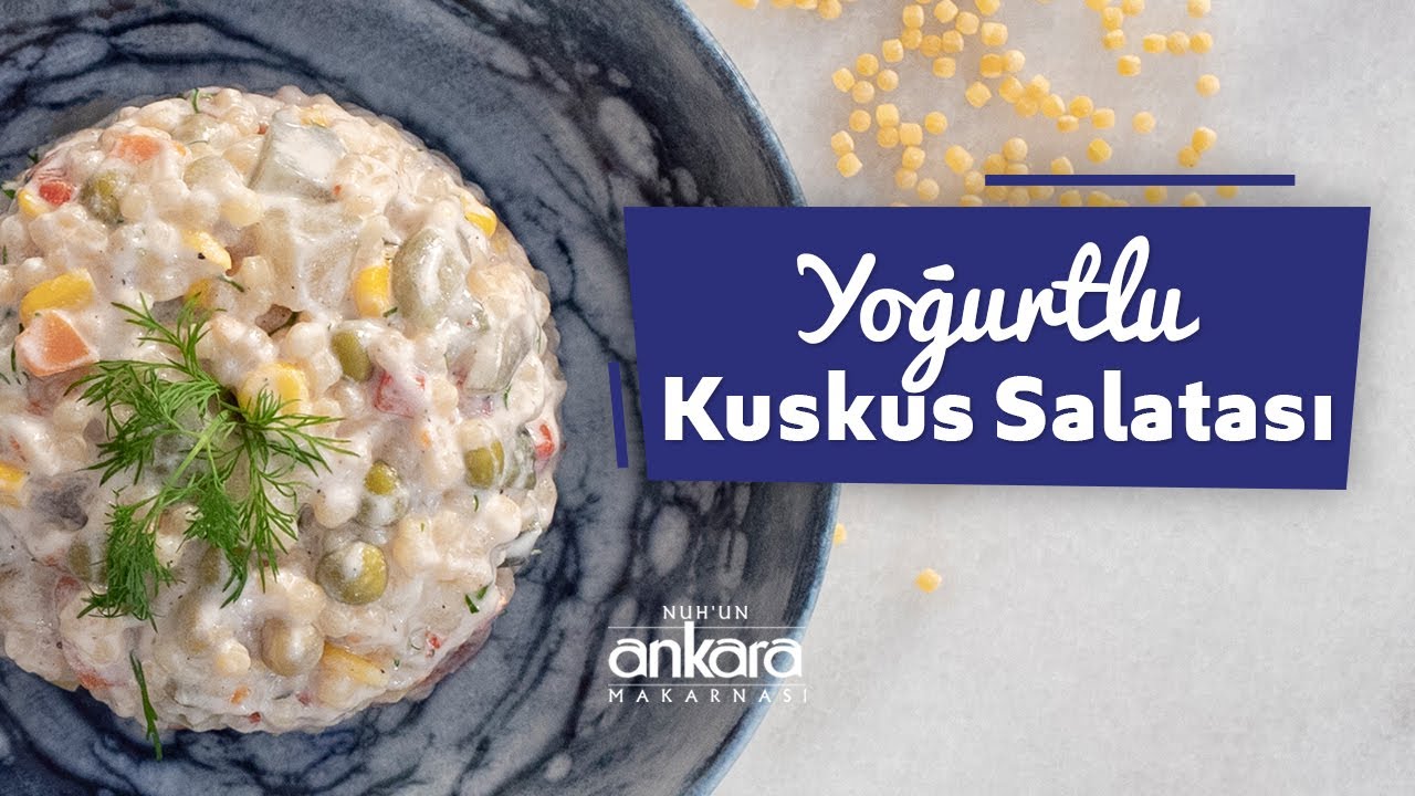 Yoğurtlu Kuskus Salatası Tarifi