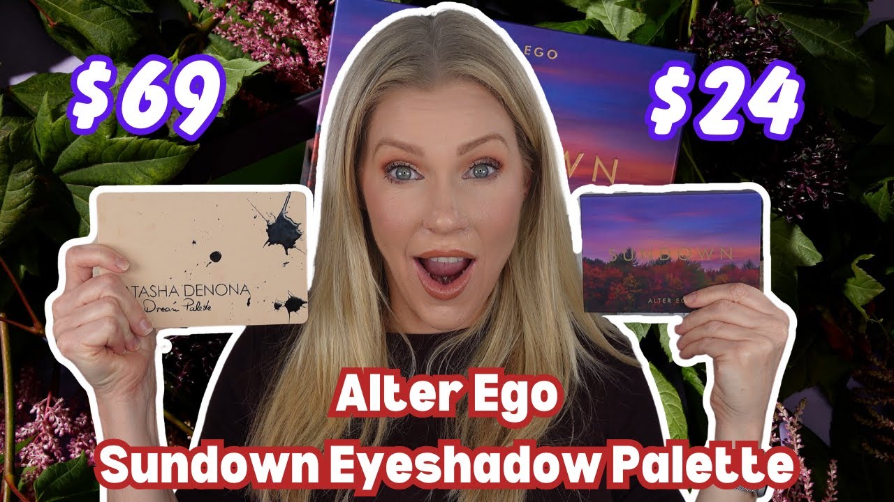 ALTER EGO SUNDOWN EYESHADOW PALETTE \ $69 VS $22!!! \ Does It Compare?