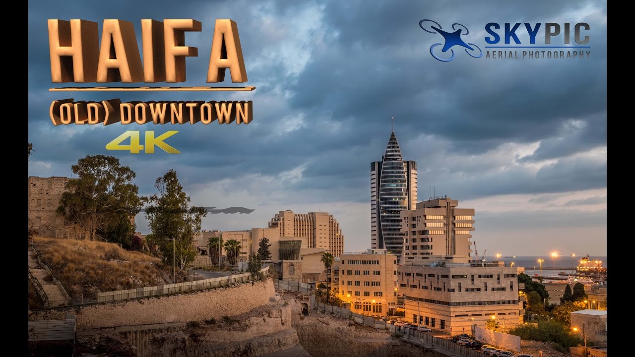 Haifa Old Downtown in 4K