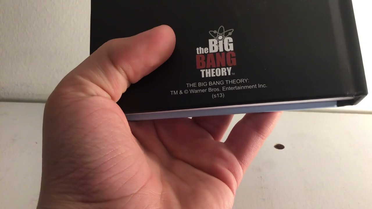 The Big Bang theory roommate agreement joumal.