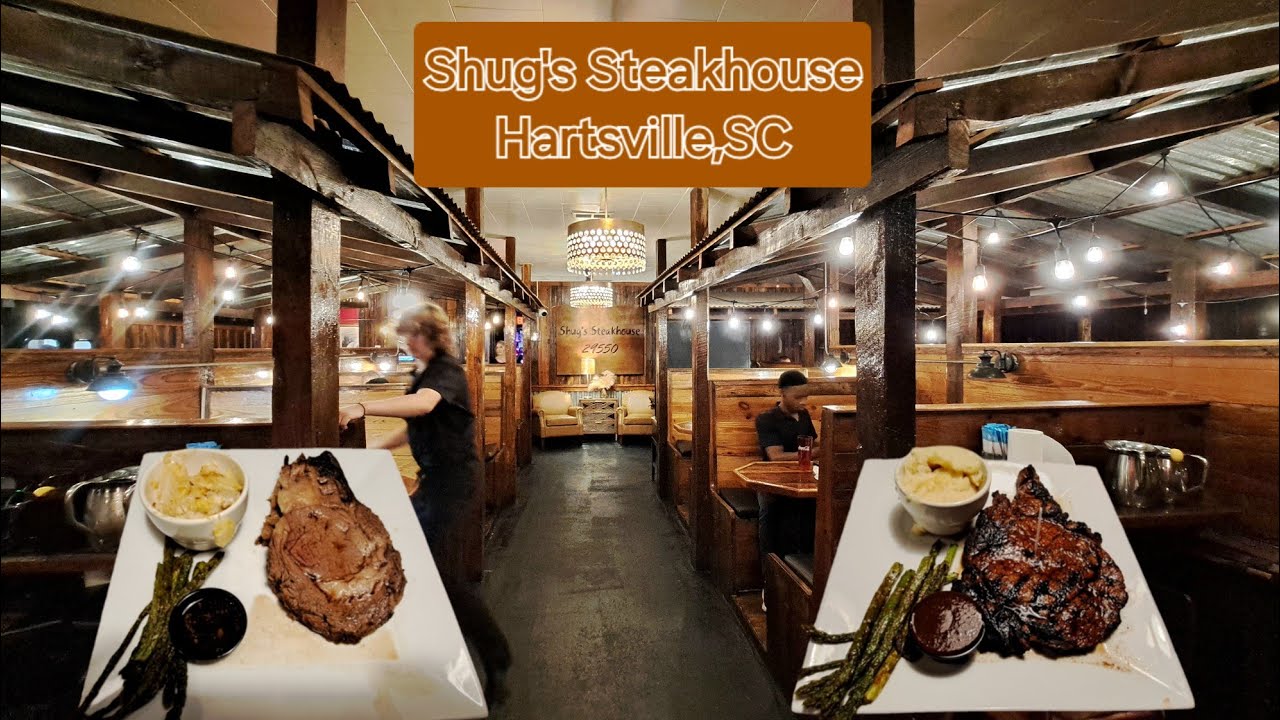 Shug's Steakhouse — Хартсвилл, Южная Каролина (по дороге в Миртл-Бич!)
