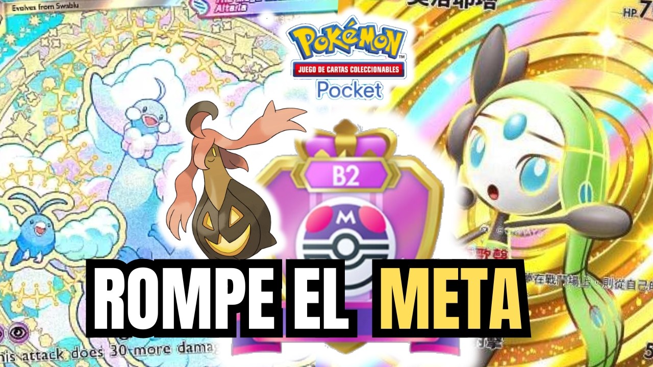 Mega Altaria EX me LLEVÓ a MASTERBALL ¿Mejor que Hydreigon? | Pokémon TCG Pocket