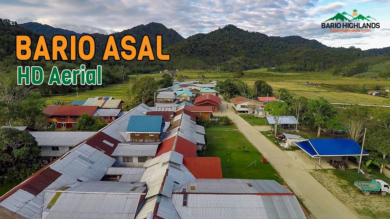 Bario Asal Lembaa & Kpg Arur Layun HD Aerial | Kelabit Highlands, Sarawak