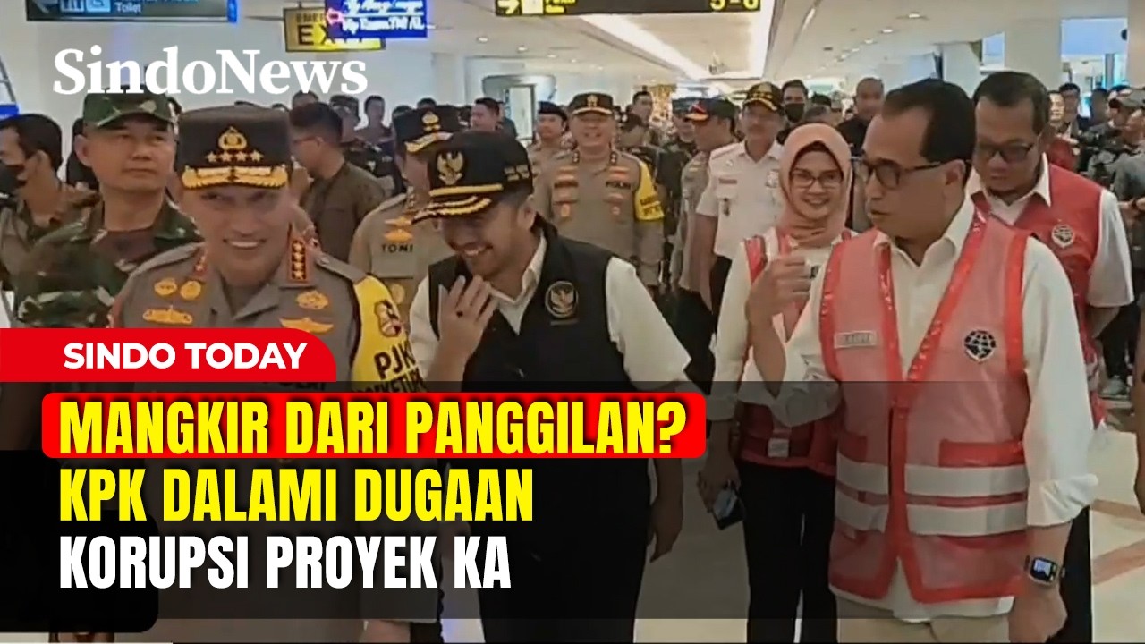 Mangkir dari Panggilan? KPK Dalami Dugaan Korupsi Proyek KA | Sindo Today | 19/02