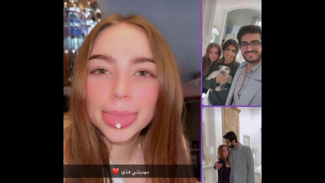 معاذ القحطاني كايلي جوالها الجديد كل شوي يخرب ..وثقبت حاجبها ✨
