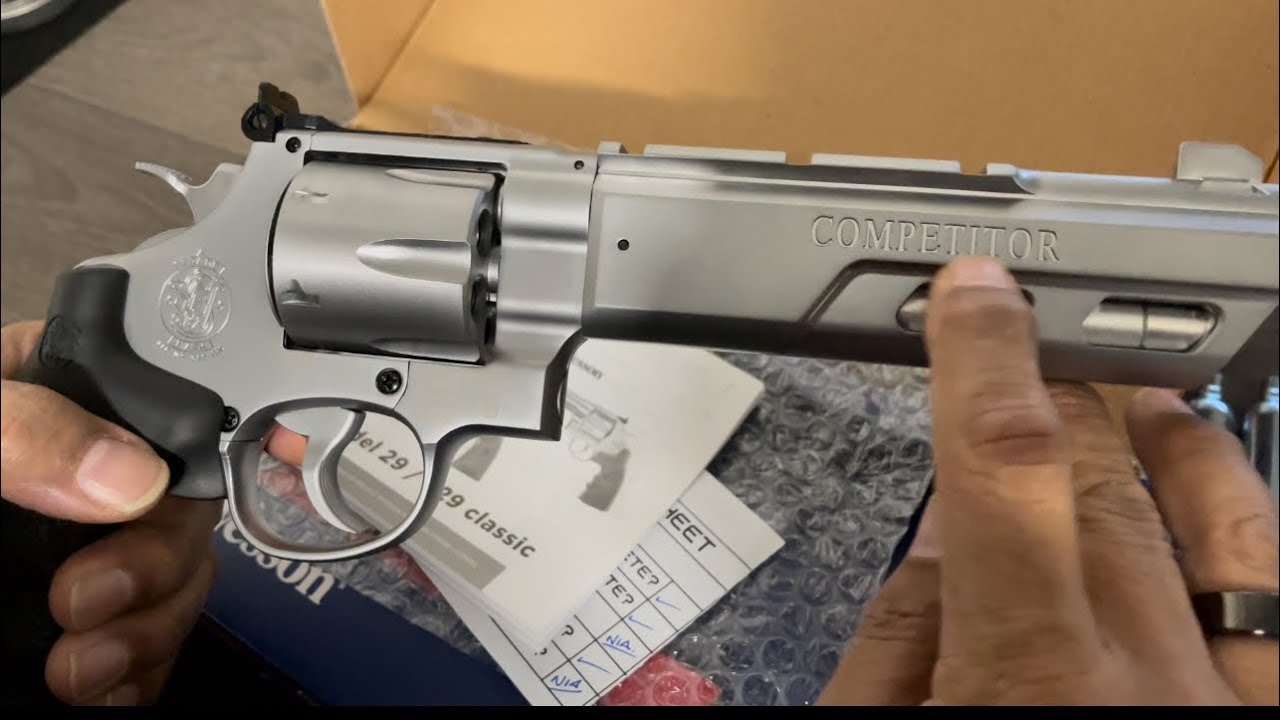 Umarex Smith & Wesson 629 Competitor .177 Pellet Version - My review of this beast of a revolver