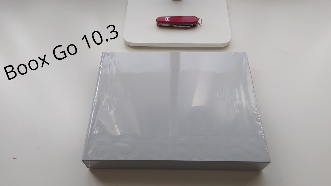 Unboxing on Boox Go 10.3