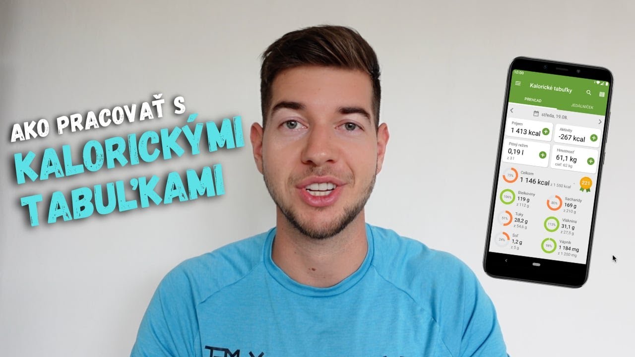 Kalorické tabuľky - NÁVOD na rozumné používanie