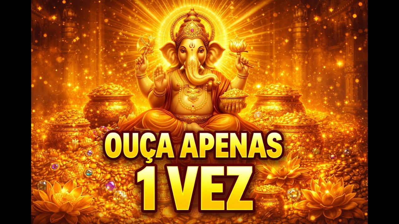 OUÇA APENAS UMA VEZ E GANESHA COMEÇA A ABRIR CAMINHOS DE PROSPERIDADE NA SUA VIDA