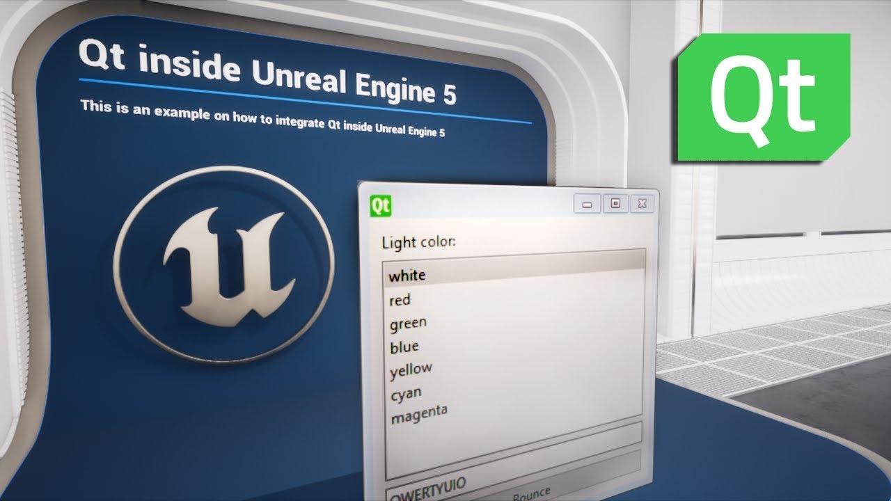I HAVE INTEGRATED QT INSIDE UNREAL ENGINE 5!