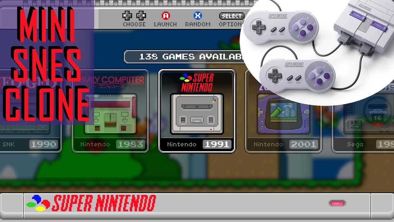 The Nearly Perfect SNES/NES Classic Edition Pi Clone