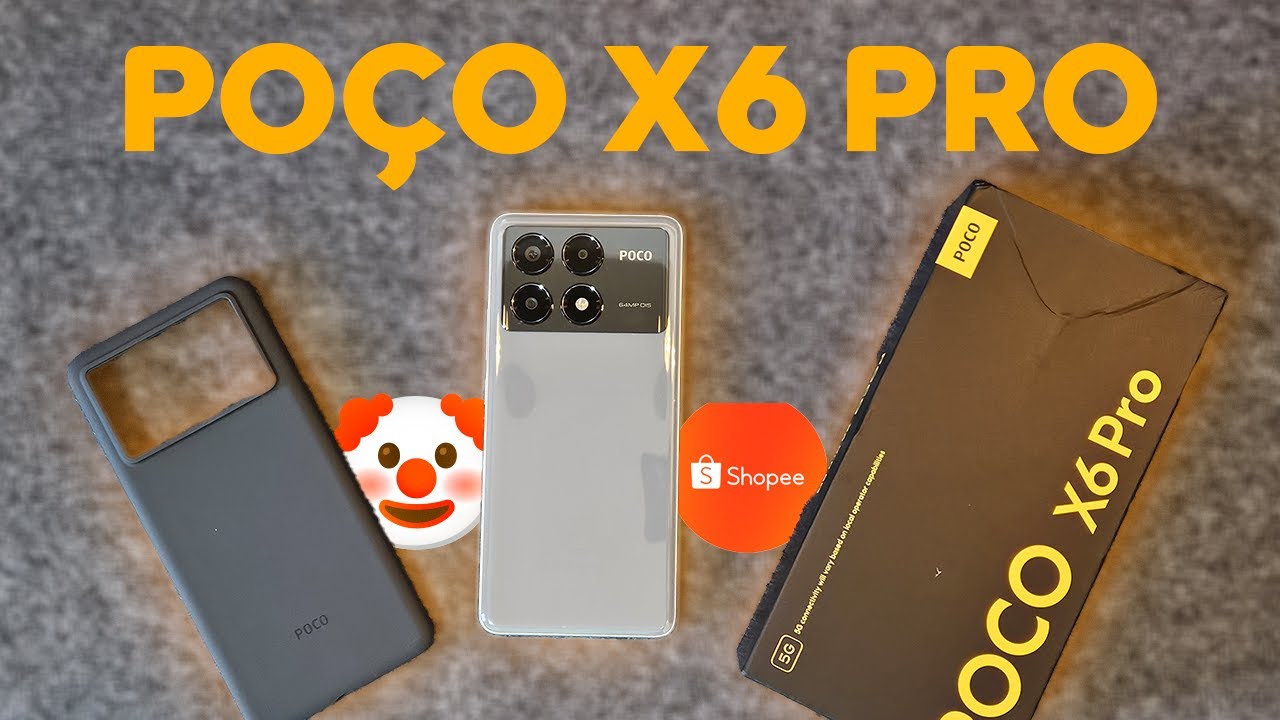 COMPREI um POCO X6 PRO na SHOPEE | Fui ENGANADO? O que vem na CAIXA?