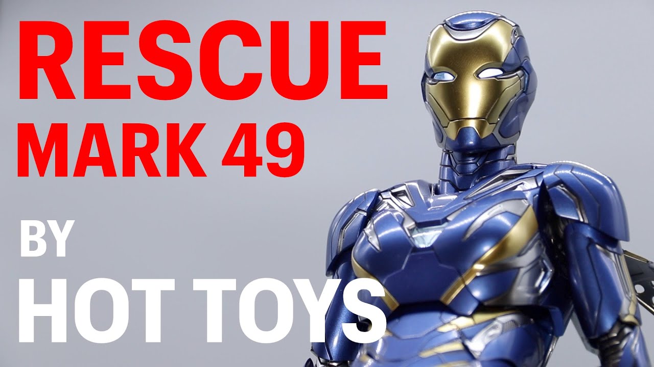 Hot Toys Rescue Armor 1/6 Scale Diecast Figure Avengers Endgame Unboxing & Review