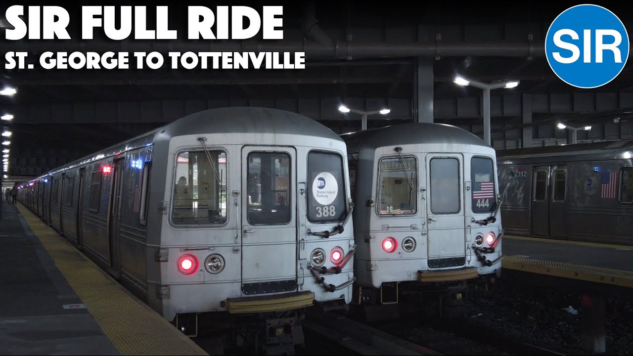 Staten Island Railway Full Ride from St. George to Tottenville | NYC Subway
