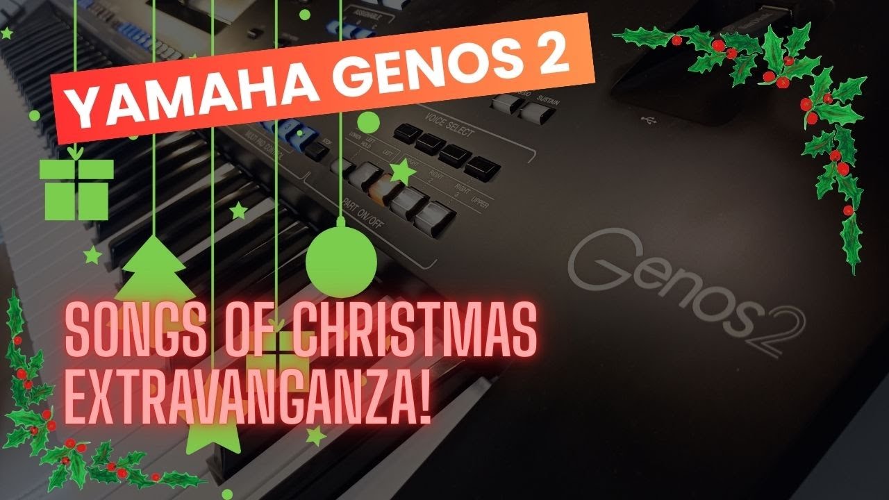 🎄Christmas Songs Extravaganza! Yamaha Genos 2 Covers #vlogmas #christmas #cover