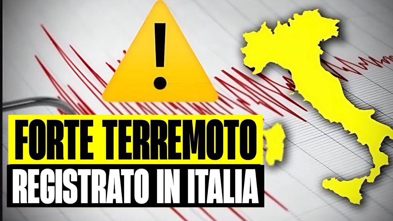 TERREMOTO IN ITALIA: FORTE SCOSSA REGISTRATA SPAVENTA LA POPOLAZIONE. MAGNITUDO 4.0
